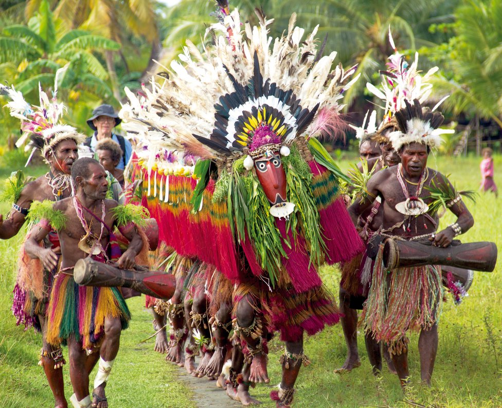 Traditioneller Sing-Sing Traditioneller Sing-Sing