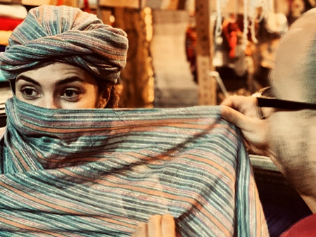 Marokkanische Kopfbedeckung